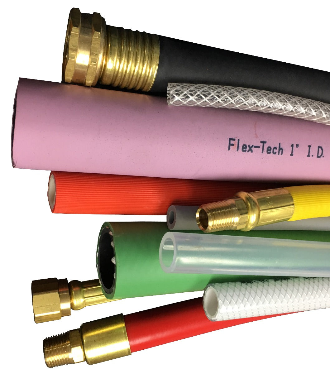 several different types of hose several different types of hose